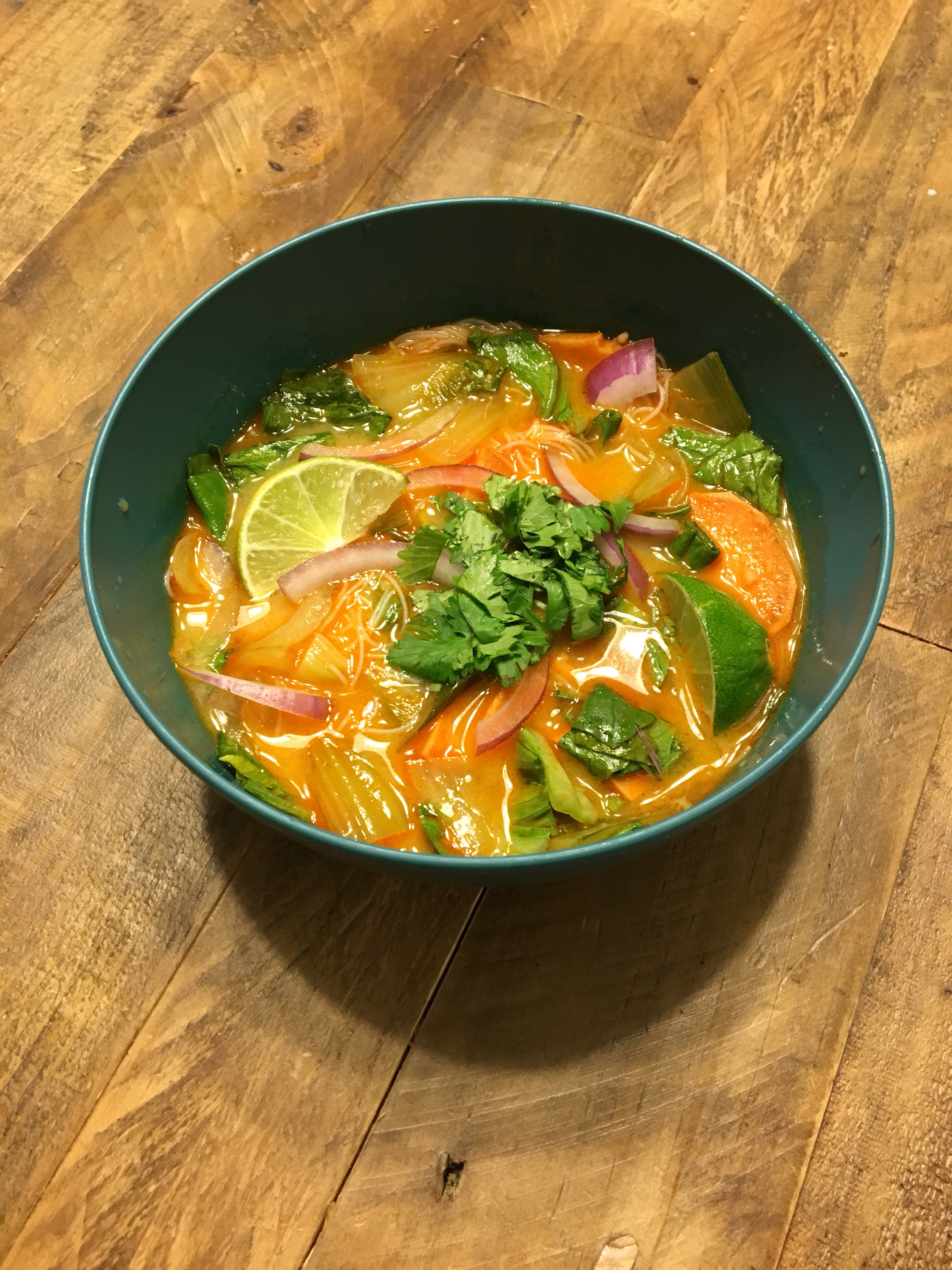 Quick, Healthy Recipe Thai Curry Vegetable Soup Sassy Plum